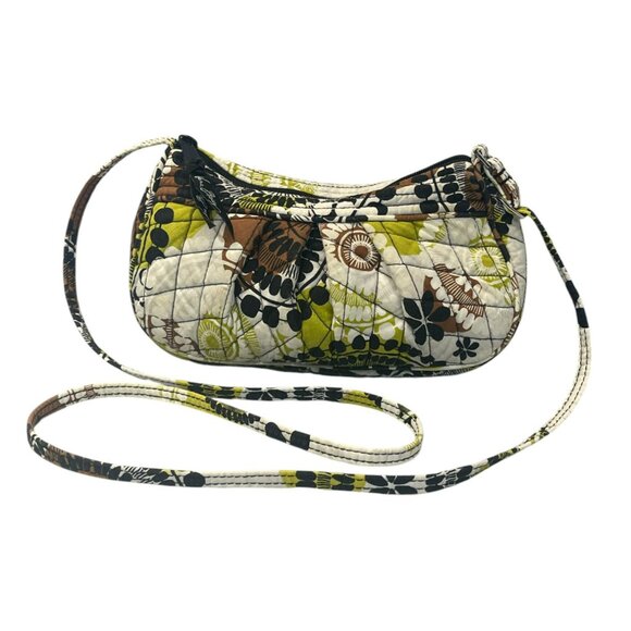 Vera Bradley Frannie Crossbody/Shoulder Bag - Retired Cocoa Moss - Picture 1 of 11